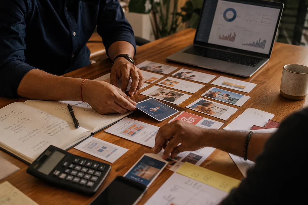 Editorial photograph illustrating A Digital Marketing System for Predictable Business Growth