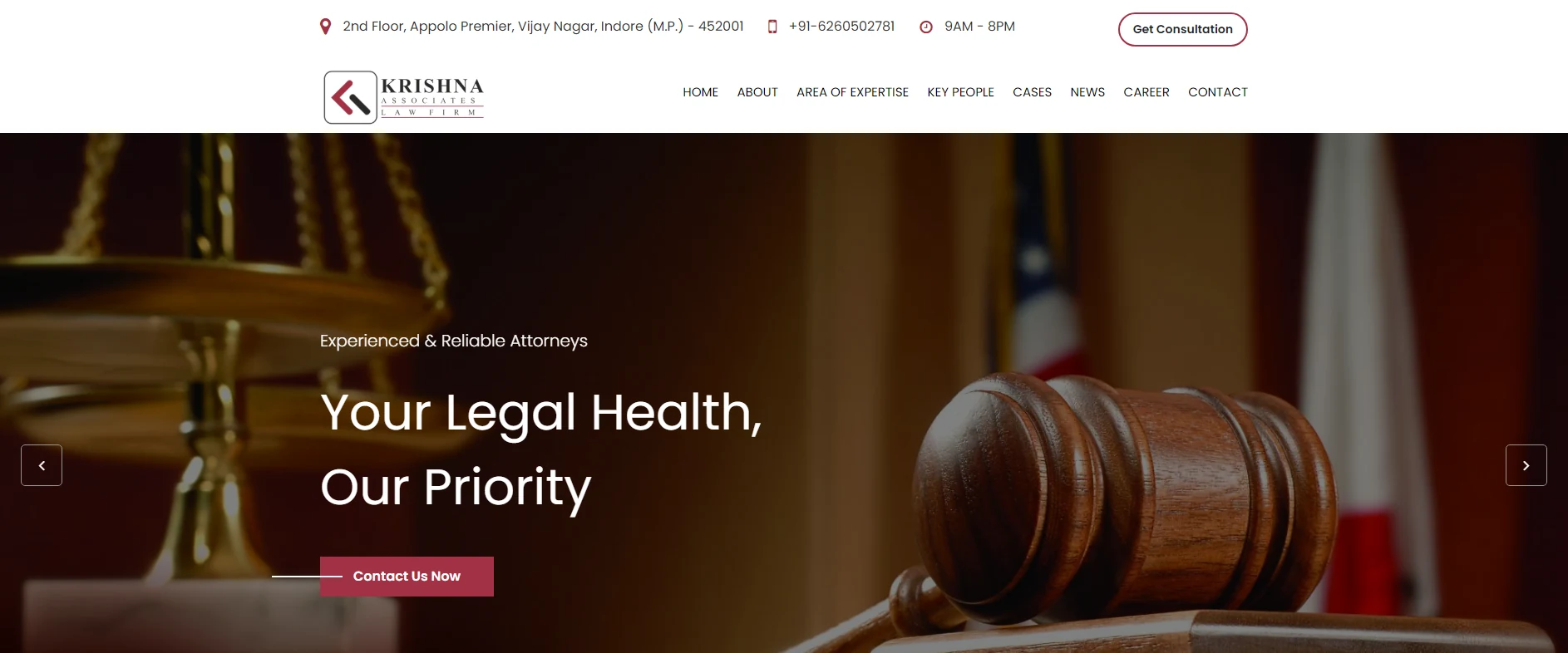 Krishna Law Firm project