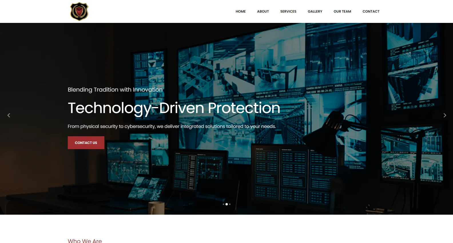 Nagass Security Security Services Website project by The Webfix