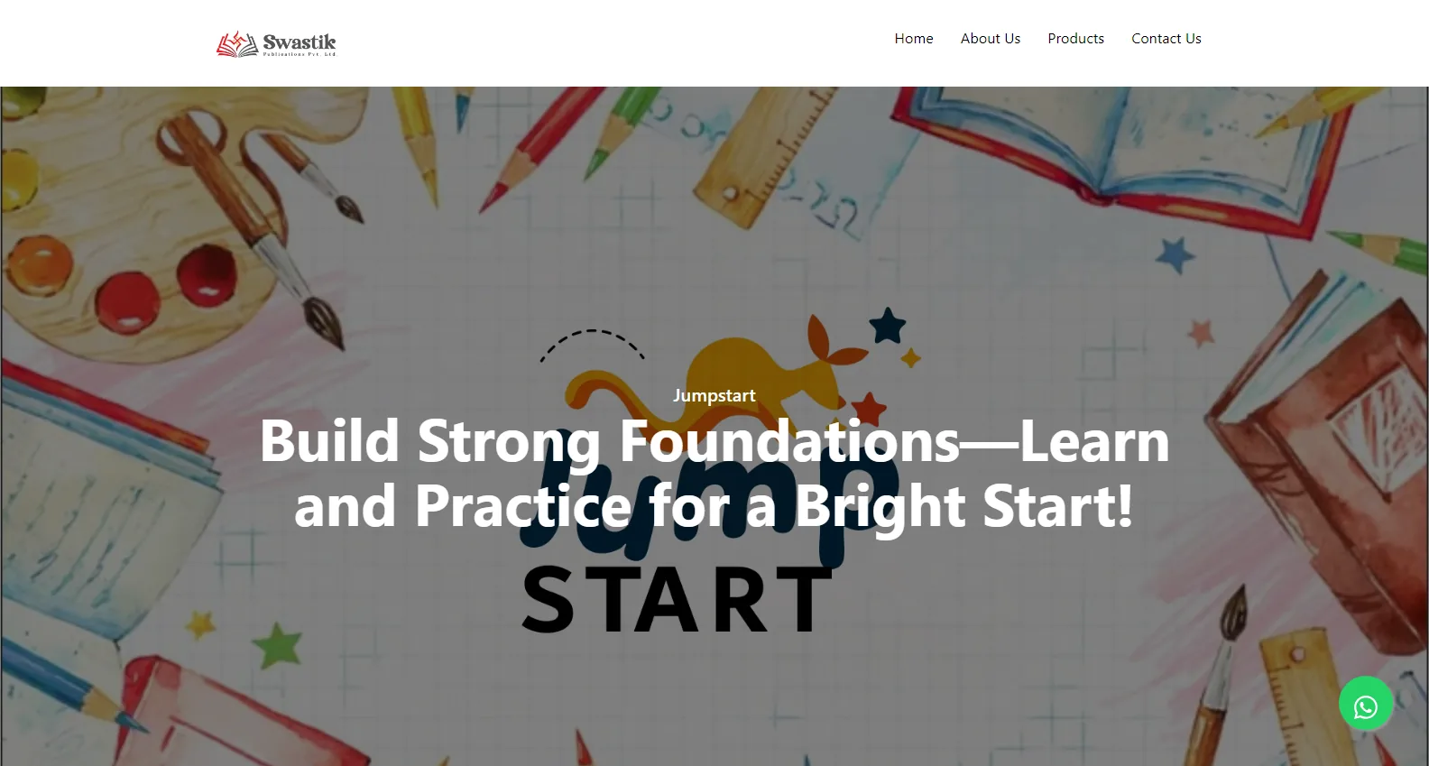 Swastik Publications Publishing Website project by The Webfix